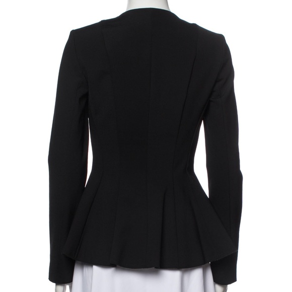 [NWOT—Orig. $595] THEORY “Movement” Peplum Jacket/Blazer in Black - Picture 4 of 7